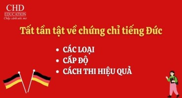 TẤT TẦN TẬT VỀ CHỨNG CHỈ TIẾNG ĐỨC: CÁC LOẠI, CẤP ĐỘ & CÁCH THI HIỆU QUẢ [2025]