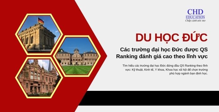 CÁC TRƯỜNG ĐẠI HỌC ĐỨC ĐƯỢC QR RANKING ĐÁNH GIÁ CAO