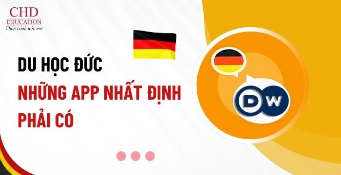 DU HỌC ĐỨC: NHỮNG APP NHẤT ĐỊNH PHẢI CÓ KHI SANG ĐỨC 2025