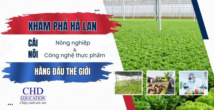 Khám phá Hà Lan: Cái nôi Nông nghiệp & Công nghệ thực phẩm hàng đầu thế giới