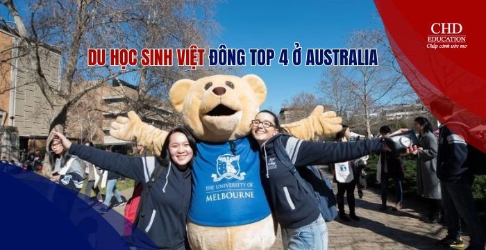 DU HỌC SINH VIỆT NAM TẠI ÚC ĐÔNG TOP 4