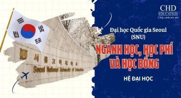 Ngành học, Học phí và Học bổng hệ Đại học tại Đại học Quốc gia Seoul (SNU)