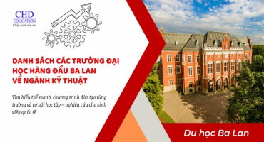 DANH SÁCH CÁC TRƯỜNG ĐẠI HỌC HÀNG ĐẦU BA LAN VỀ NGÀNH KỸ THUẬT
