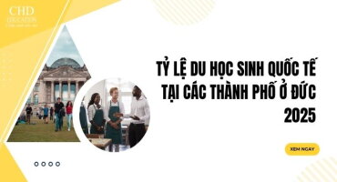 TỶ LỆ DU HỌC SINH QUỐC TẾ TẠI CÁC THÀNH PHỐ Ở ĐỨC 2025