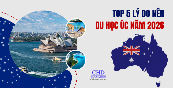 TOP 5 LÝ DO DU HỌC ÚC NĂM 2026