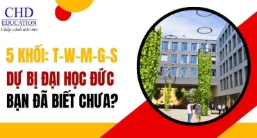 5 KHỐI NGÀNH DỰ BỊ ĐẠI HỌC ĐỨC THEO NGÀNH HỌC - LỘ TRÌNH CHO HỌC SINH SẮP TỐT NGHIỆP THPT