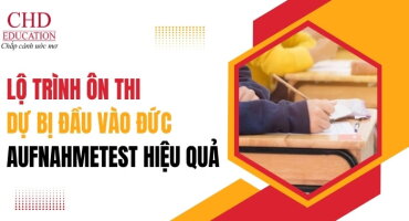 LỘ TRÌNH ÔN THI DỰ BỊ ĐẦU VÀO ĐỨC - AUFNAHMETEST HIỆU QUẢ: TỪ HỌC TIẾNG ĐẾN ĐỖ STUDIENKOLLEG (STK)