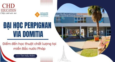DU HỌC PHÁP TẠI ĐẠI HỌC CÔNG LẬP PERPIGNAN VIA DOMITIA - UNIVERSITÉ DE PERPIGNAN VIA DOMITIA (UPVD)