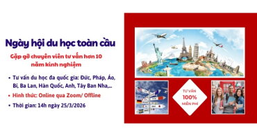NGÀY HỘI TƯ VẤN DU HỌC TOÀN CẦU TẠI CHD THÁNG 4/2026