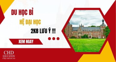 Du học Bỉ hệ đại học 2026: Điều kiện dành cho học sinh 2k8 chi tiết nhất
