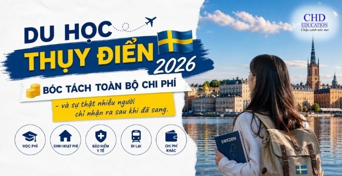 DU HỌC THỤY ĐIỂN 2026: BÓC TÁCH TOÀN BỘ CHI PHÍ - VÀ SỰ THẬT NHIỀU NGƯỜI CHỈ NHẬN RA SAU KHI ĐÃ SANG