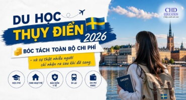 DU HỌC THỤY ĐIỂN 2026: BÓC TÁCH TOÀN BỘ CHI PHÍ - VÀ SỰ THẬT NHIỀU NGƯỜI CHỈ NHẬN RA SAU KHI ĐÃ SANG