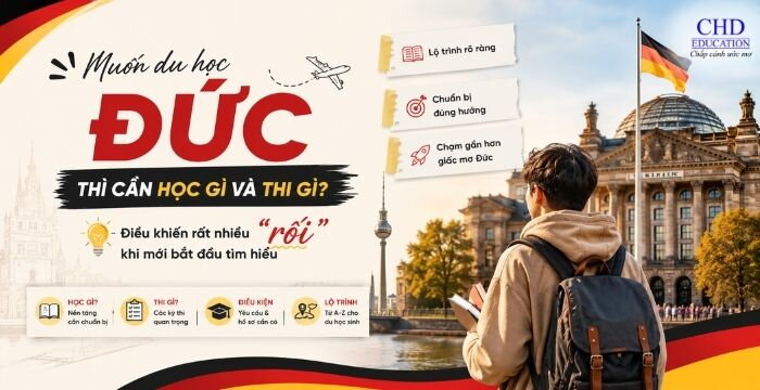 MUỐN DU HỌC ĐỨC THÌ CẦN HỌC GÌ VÀ THI GÌ? ĐIỀU KHIẾN RẤT NHIỀU HỌC SINH “RỐI” KHI MỚI BẮT ĐẦU TÌM HIỂU