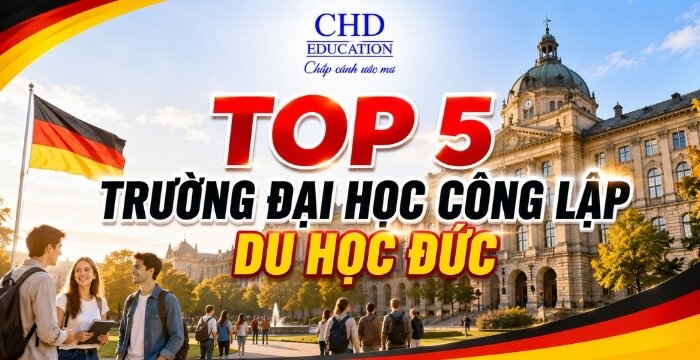 Top 5 trường đại học công lập nổi tiếng tại Đức được sinh viên quốc tế lựa chọn