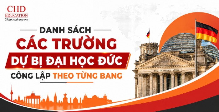 DANH SÁCH CÁC TRƯỜNG DỰ BỊ ĐẠI HỌC ĐỨC CÔNG LẬP THEO TỪNG BANG