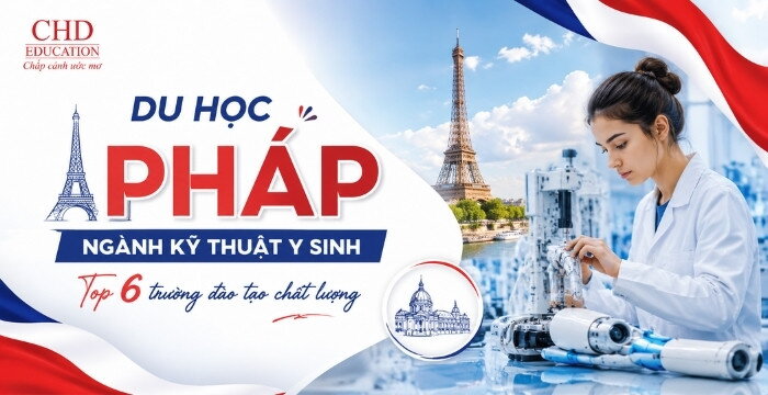 DU HỌC PHÁP NGÀNH KỸ THUẬT Y SINH: TOP 6 TRƯỜNG ĐÀO TẠO CHẤT LƯỢNG