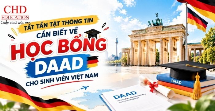 TẤT TẦN TẬT THÔNG TIN CẦN BIẾT VỀ HỌC BỔNG DAAD CHO SINH VIÊN VIỆT NAM