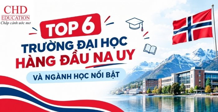 TOP 6 TRƯỜNG ĐẠI HỌC HÀNG ĐẦU NA UY VÀ NGÀNH HỌC NỔI BẬT