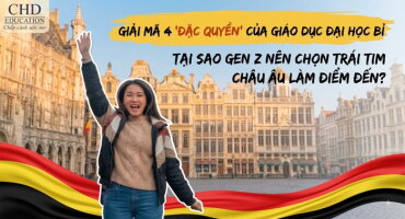GIẢI MÃ BỘ 4 "ĐẶC QUYỀN" GIÁO DỤC ĐẠI HỌC BỈ: VÌ SAO GEN Z NÊN CHỌN ĐIỂM ĐẾN TRÁI TIM CHÂU ÂU?