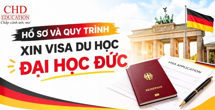 HỒ SƠ CẦN CHUẨN BỊ VÀ QUY TRÌNH XIN VISA DU HỌC ĐẠI HỌC ĐỨC MỚI VÀ CHI TIẾT NHẤT