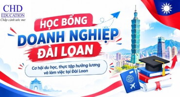 HỌC BỔNG DOANH NGHIỆP ĐÀI LOAN: CƠ HỘI DU HỌC, THỰC TẬP HƯỞNG LƯƠNG VÀ LÀM VIỆC TẠI ĐÀI LOAN