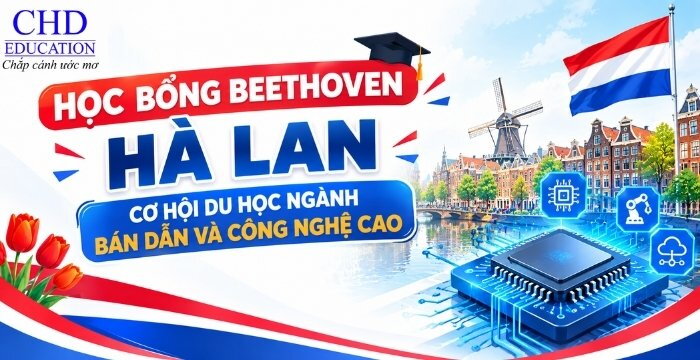HỌC BỔNG BEETHOVEN HÀ LAN – CƠ HỘI DU HỌC NGÀNH BÁN DẪN VÀ CÔNG NGHỆ CAO