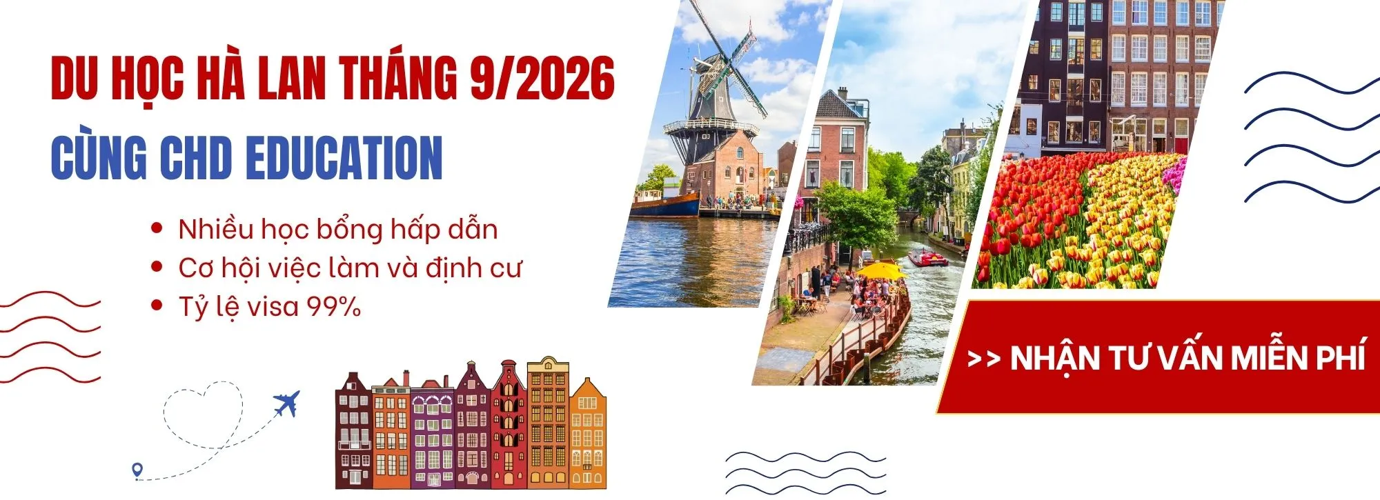 Du học Hà Lan kỳ tháng 9/2026