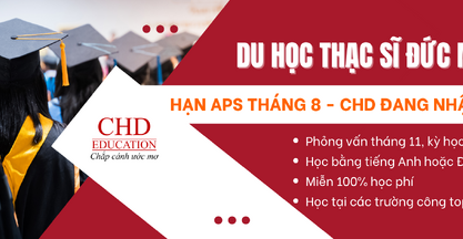 Du học thạc sĩ Đức miễn học phí - Những điều cần biết!