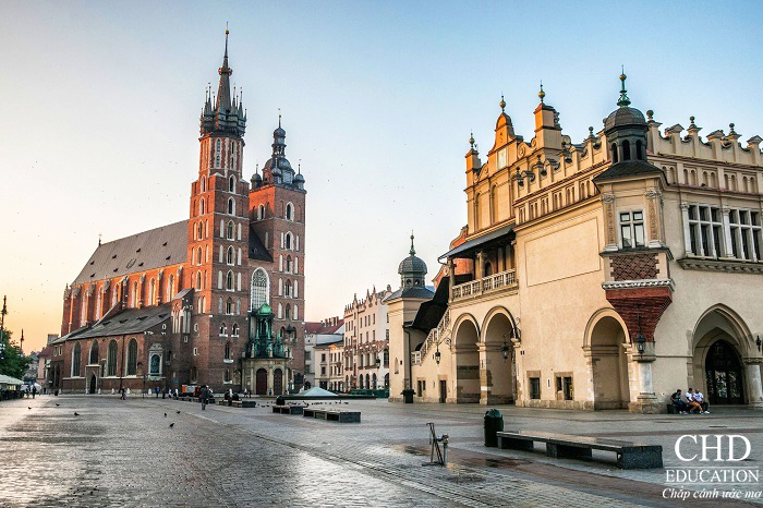 thành phố krakow đáng sống, du học ba lan, du lịch ba lan, tuyển sinh du học ba lan