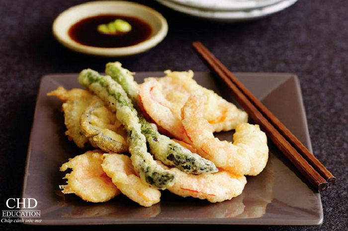 du học nhật bản, tuyển sinh du học nhật bản, văn hóa ẩm thực nhật bản tempura