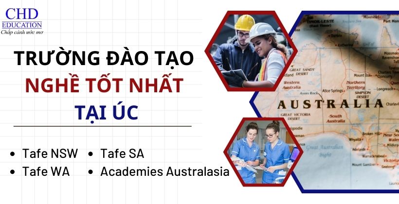 trường đào tạo nghề tốt nhất tại úc, du học nghề úc, trường nghề úc