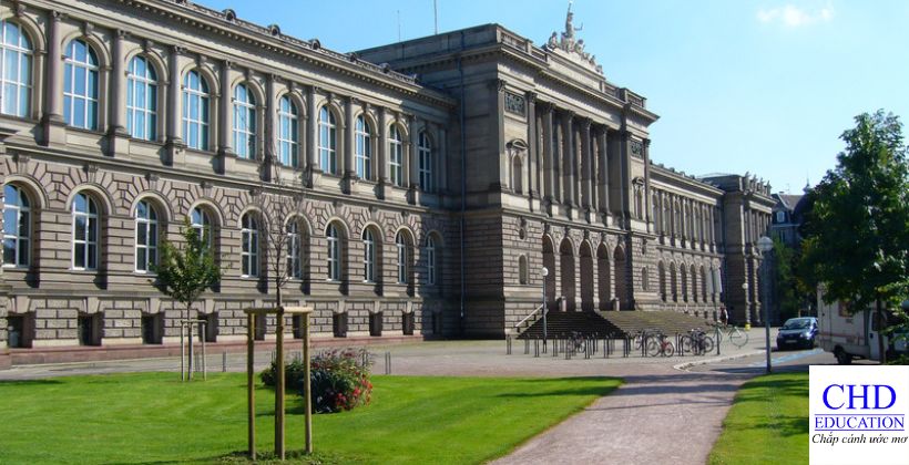 trường đại học có học phí rẻ nhất nước pháp Strasbourg 