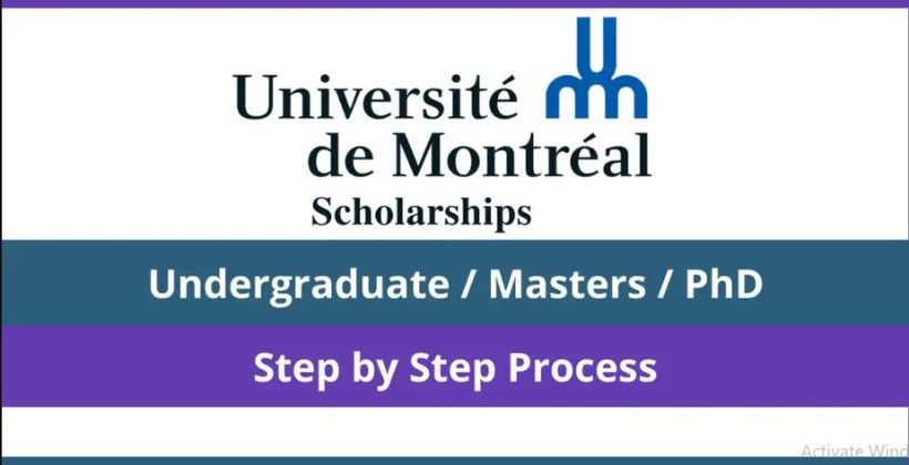 Học bổng du học canada Đại học Montréal