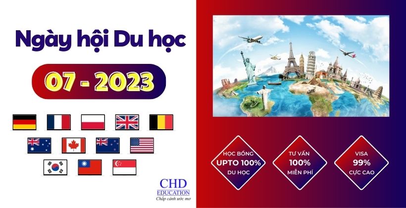 ngày hội du học, du học, tư vấn du học, du học chd