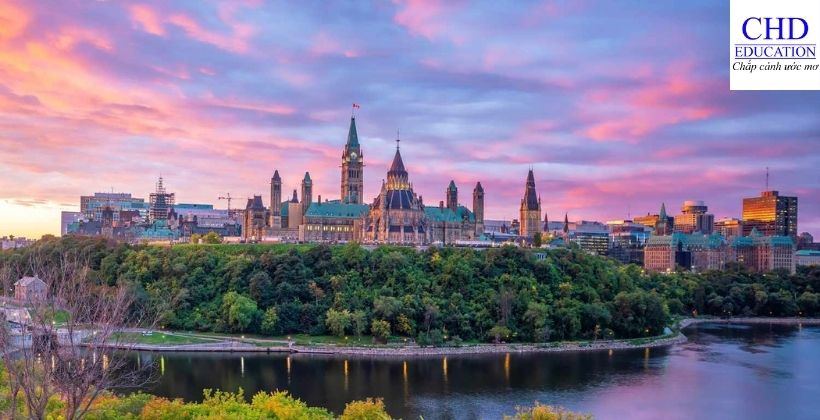 chi phí du học canada tại thành phố Ottawa, Ontario