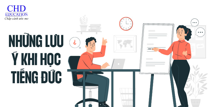 những lưu ý khi học tiếng đức