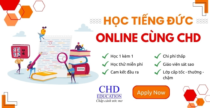 khóa học tiếng đức online tại CHD Education