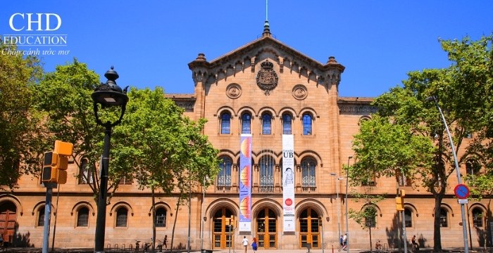 Đại học Barcelona - một trong những trường đại học tốt nhất tây ban nha