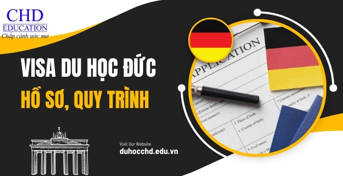 hồ sơ xin visa du học đức chi tiết