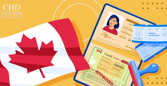 quy trình xin visa du học canada