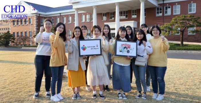 sinh viên tại đại học keimyung