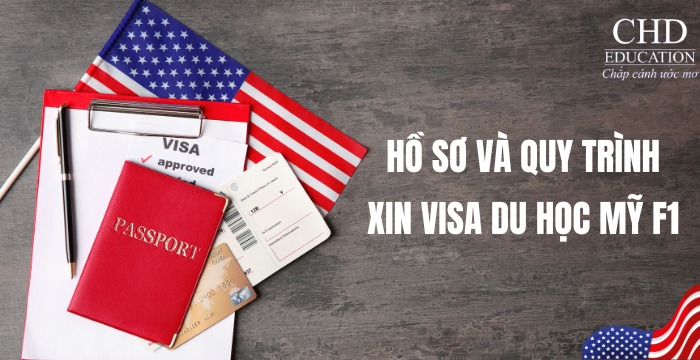 hồ sơ và quy trình xin visa du học Mỹ F1