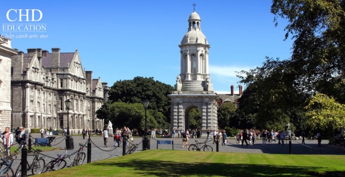 đại học trinity college dublin tại ireland