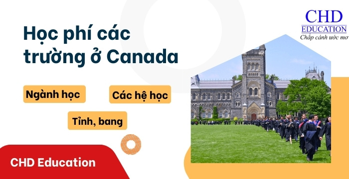 học phí các trường đại học ở canada cho sinh viên quốc tế