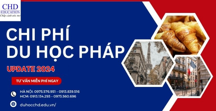 chi phí du học pháp cần bao nhiêu tiền