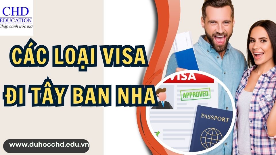 cac loai visa di tay ban nha 