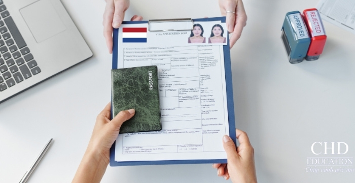 dán visa du học hà lan như thế nào