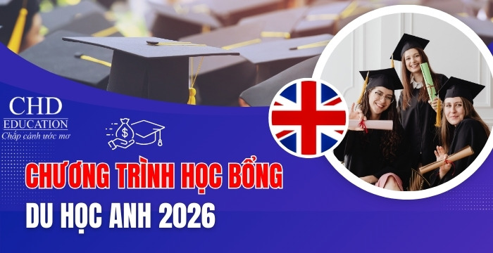 học bổng du học Anh Quốc cho sinh viên quốc tế