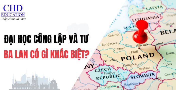 sự khác biệt giữa đại học công lập và tư thục tại ba lan