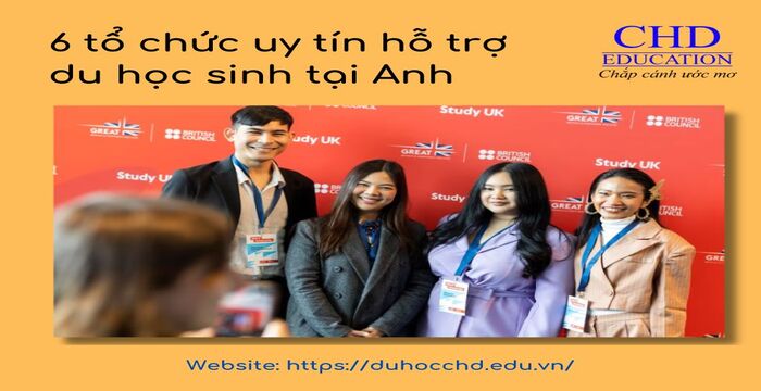 6 tổ chức hỗ trợ du học sinh Anh